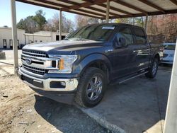 Salvage cars for sale at Hueytown, AL auction: 2018 Ford F150 Supercrew