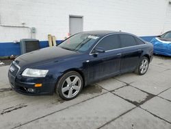 Salvage cars for sale at Farr West, UT auction: 2008 Audi A6 4.2 Quattro