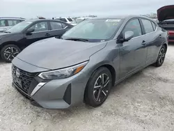 Flood-damaged cars for sale at auction: 2024 Nissan Sentra SV