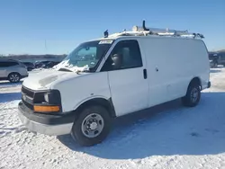 Salvage trucks for sale at Kansas City, KS auction: 2014 Chevrolet Express G2500