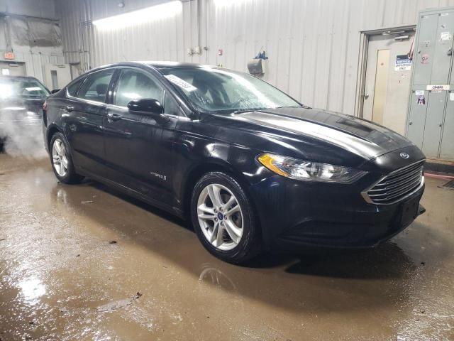 2018 Ford Fusion SE Hybrid