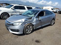 Salvage cars for sale at Kapolei, HI auction: 2016 Honda Civic LX