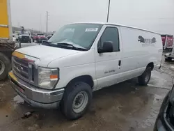 2013 Ford Econoline E350 Super Duty Van en venta en Woodhaven, MI