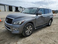 Salvage cars for sale at Conway, AR auction: 2017 Infiniti QX80 Base