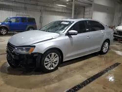 Volkswagen salvage cars for sale: 2015 Volkswagen Jetta TDI