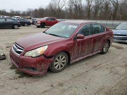 Salvage cars for sale at Ellwood City, PA auction: 2012 Subaru Legacy 2.5I Premium