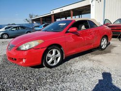 Toyota Camry Sola salvage cars for sale: 2005 Toyota Camry Solara SE