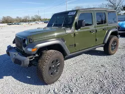 Jeep Wrangler Sport salvage cars for sale: 2023 Jeep Wrangler Sport