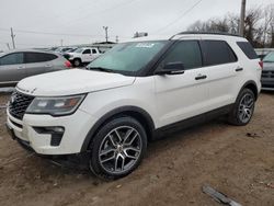 Ford Explorer salvage cars for sale: 2018 Ford Explorer Sport