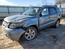 Salvage cars for sale at Chatham, VA auction: 2009 Hyundai Santa FE SE