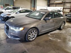 Salvage cars for sale at Eldridge, IA auction: 2013 Audi A6 Premium Plus