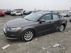 Salvage cars for sale at Cahokia Heights, IL auction: 2015 Ford Fusion S