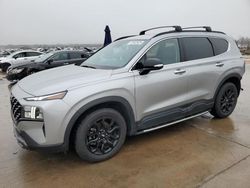 Salvage cars for sale at Grand Prairie, TX auction: 2022 Hyundai Santa FE SEL