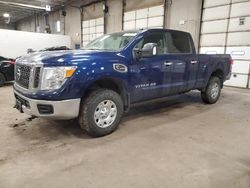 Salvage cars for sale at Blaine, MN auction: 2017 Nissan Titan XD S