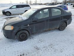 Salvage cars for sale at Montreal Est, QC auction: 2007 Chevrolet Aveo LT