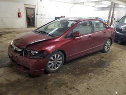 Salvage cars for sale at Ham Lake, MN auction: 2009 Honda Civic EX