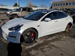 Salvage cars for sale from Copart Littleton, CO: 2019 Tesla Model 3