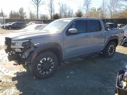 Salvage cars for sale at Waldorf, MD auction: 2022 Nissan Frontier S