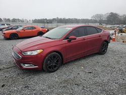 Salvage cars for sale at Fairburn, GA auction: 2018 Ford Fusion S