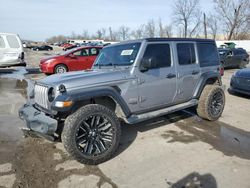 Salvage SUVs for sale at auction: 2020 Jeep Wrangler Unlimited Sport