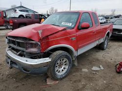 Salvage trucks for sale at Pekin, IL auction: 2002 Ford F150