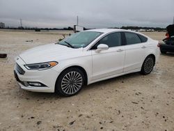 2017 Ford Fusion SE en venta en New Braunfels, TX