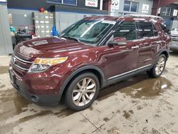 Salvage cars for sale at East Granby, CT auction: 2012 Ford Explorer Limited