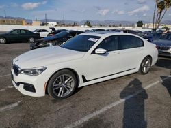 Salvage cars for sale at Van Nuys, CA auction: 2016 BMW 750 XI