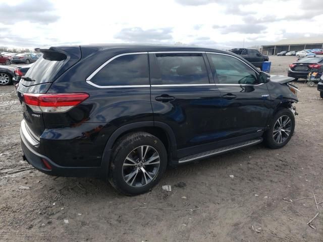 2019 Toyota Highlander Hybrid