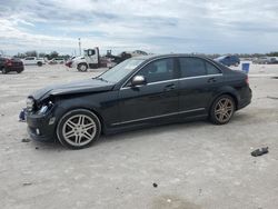 Mercedes-Benz salvage cars for sale: 2009 Mercedes-Benz C 350