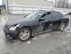 Vehiculos salvage en venta de Copart Gastonia, NC: 2013 Infiniti G37 Base