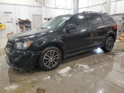 Salvage cars for sale at Wayland, MI auction: 2018 Dodge Journey SE