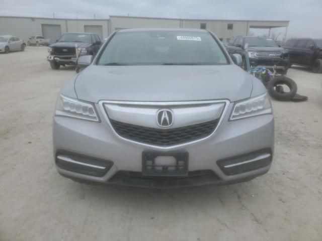 2016 Acura MDX Technology