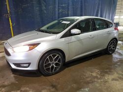 Salvage cars for sale at Woodhaven, MI auction: 2017 Ford Focus SEL