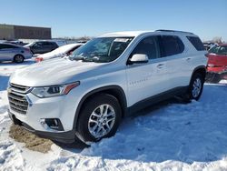 Salvage cars for sale at Kansas City, KS auction: 2018 Chevrolet Traverse LT