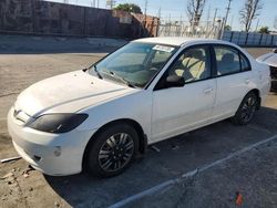 Honda Civic lx salvage cars for sale: 2004 Honda Civic LX