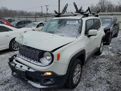 Salvage cars for sale at Hillsborough, NJ auction: 2017 Jeep Renegade Latitude