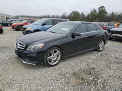 Salvage cars for sale at Memphis, TN auction: 2014 Mercedes-Benz E 350