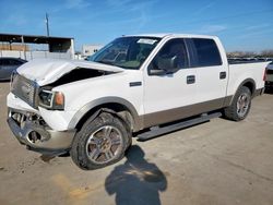 Salvage cars for sale at Grand Prairie, TX auction: 2006 Ford F150 Supercrew