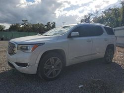 Salvage cars for sale at West Palm Beach, FL auction: 2017 GMC Acadia Denali