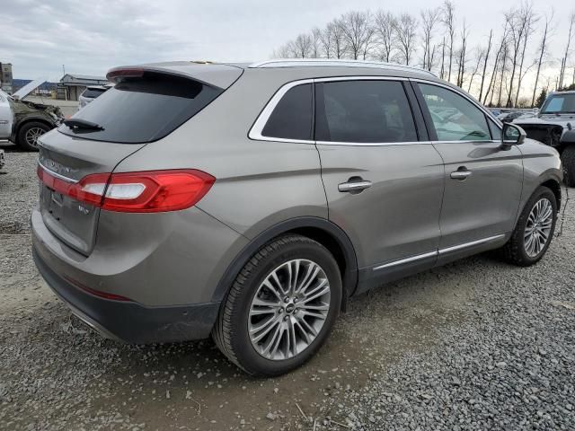 2017 Lincoln MKX Reserve