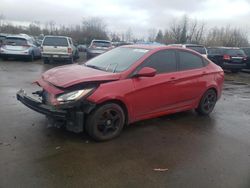 Salvage cars for sale at Woodburn, OR auction: 2012 Hyundai Accent GLS