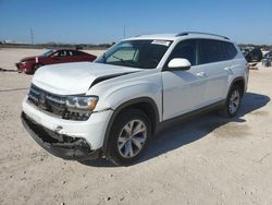 Salvage cars for sale at New Braunfels, TX auction: 2019 Volkswagen Atlas SE