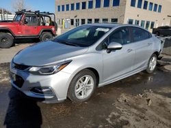 Salvage cars for sale at Littleton, CO auction: 2016 Chevrolet Cruze LT