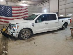 Ford salvage cars for sale: 2022 Ford F150 Supercrew