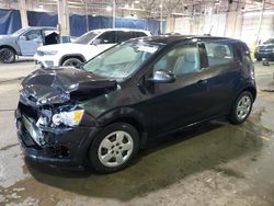 Salvage cars for sale at Woodhaven, MI auction: 2015 Chevrolet Sonic LS