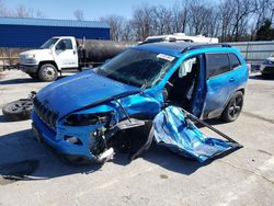 Salvage cars for sale at Rogersville, MO auction: 2018 Jeep Cherokee Limited