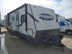 Salvage trucks for sale at Grand Prairie, TX auction: 2017 Prowler Travel Trailer