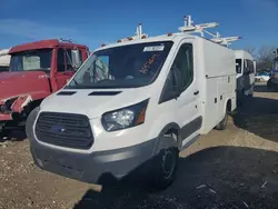 Salvage trucks for sale at Kansas City, KS auction: 2018 Ford Transit T-250