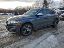 Salvage cars for sale at North Billerica, MA auction: 2018 Audi SQ5 Premium Plus